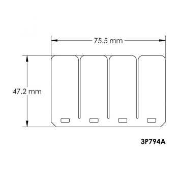 Lamelle ricambio SUZUKI LT 500