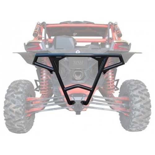 PARAURTI POSTERIORE BR15 NERO CAN-AM MAVERICK X3 XRS