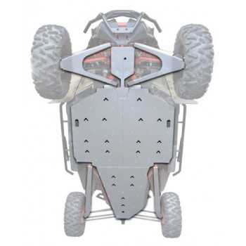 KIT PROTEZIONI COMPLETO ALLUMINIO CAN-AM MAVERICK X3 XRC / XMR