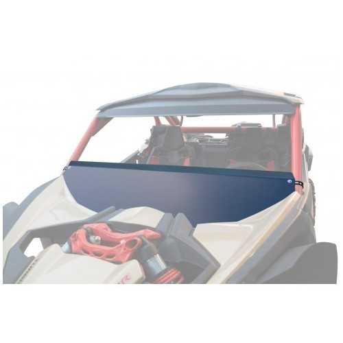 DEFLETTORE VENTO ALLUMINIO NERO CAN-AM MAVERICK X3 XRC / XMR 