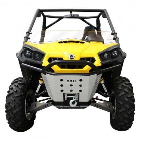 PARAURTI ANTERIORE BR3 NERO - CAN-AM COMMANDER 800 XT