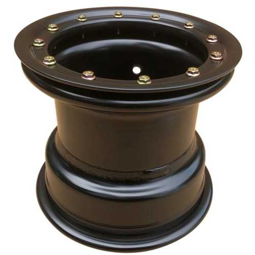 Kit Cerchi in Alluminio Beadlock Neri 10" + 9"