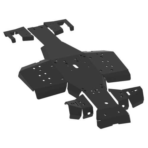 Set completo piastre paramotore (plastica): Polaris Sportsman: 570 SP
