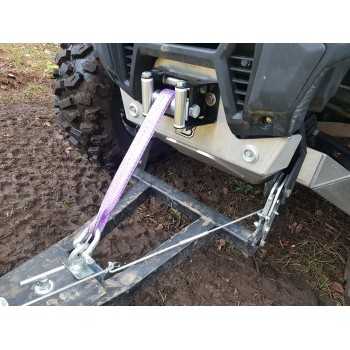 Kit cinghia di sollevamento dell'aratro per un verricello