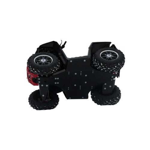 Set completo piastre paramotore (PHD) Polaris Scrambler 850/1000 fino al 2014