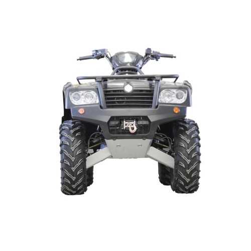 Set completo di piastre paramotore (alluminio)