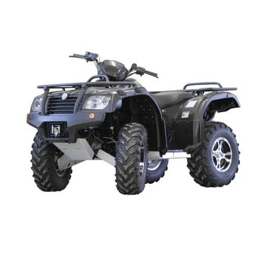 Set completo di piastre paramotore (alluminio)