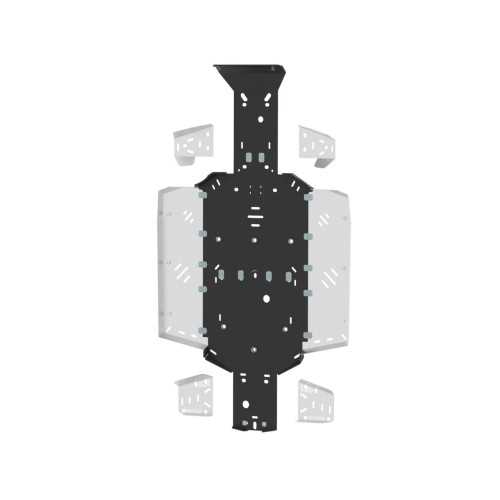 Set completo piastre paramotore (plastica)