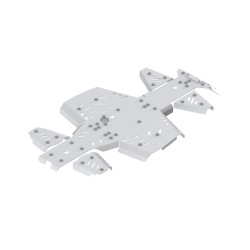 Set completo di piastre paramotore (alluminio)