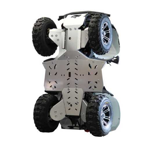 Set completo piastre paramotore (alluminio): Access AX700: ( Triton 700 )