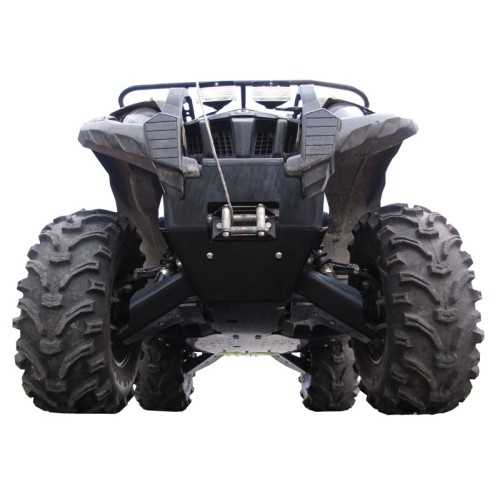 Set completo piastre paramotore (plastica): Yamaha Grizzly 550 / 700
