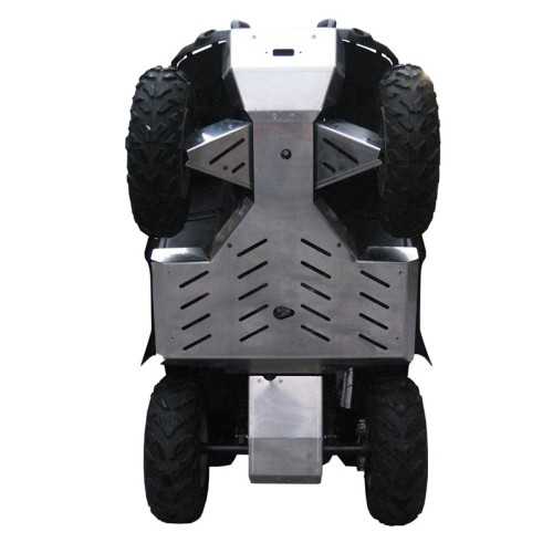Set completo di piastre paramotore (alluminio): Kymco MXU 500