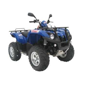 Set completo skid plate (alluminio): SYM 600 Quadrider