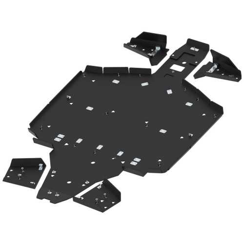 Set completo piastre paramotore (plastica)