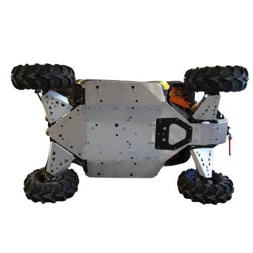 Set completo piastre paramotore (alluminio): CanAm Maverick