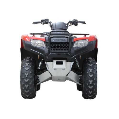 Set completo piastre paramotore (alluminio): Honda TRX 500/520-Fourtrax Foreman 4x4