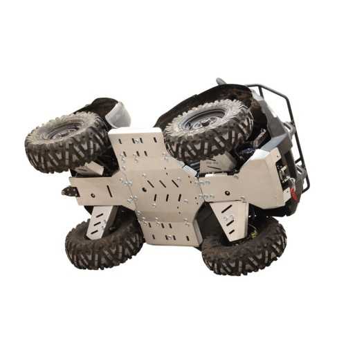 Set completo di piastre paramotore (alluminio): SMC J-MAX 700