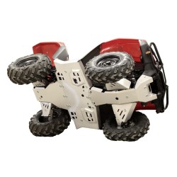 Set completo piastre paramotore (alluminio): Rancher IRS / Rubicon IRS: Honda TRX 420 (IRS) / TRX 500 (IRS) / TRX 520 (IRS)