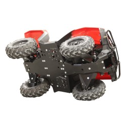 Set completo piastre paramotore (plastica): Rancher IRS / Rubicon IRS: Honda TRX 420 (IRS) / TRX 500 (IRS) / TRX 520 (IRS)