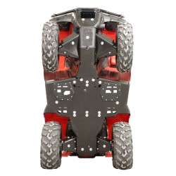 Set completo piastre paramotore (plastica): Rancher IRS / Rubicon IRS: Honda TRX 420 (IRS) / TRX 500 (IRS) / TRX 520 (IRS)
