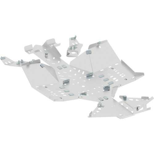 Set completo piastre paramotore (alluminio): CanAm G2 Outlander MAX: 450 / 500 / 570: Outlander L MAX