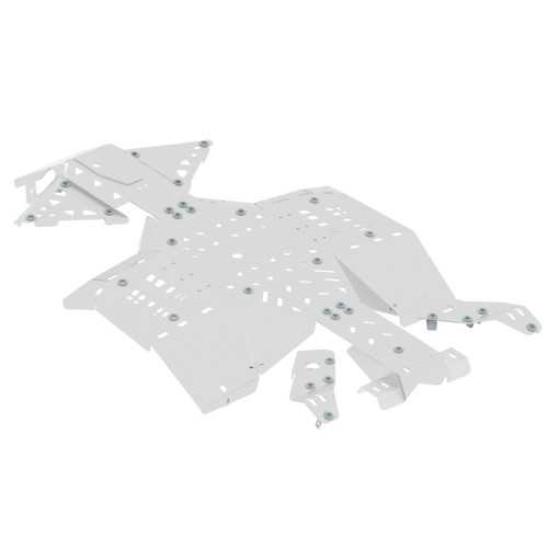 Set completo piastre paramotore (alluminio): CanAm G2 Outlander MAX: 450 / 500 / 570: Outlander L MAX