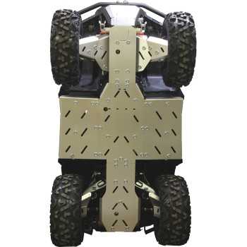 Set completo skid plate (alluminio)