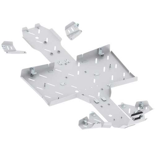 Set completo skid plate (alluminio)