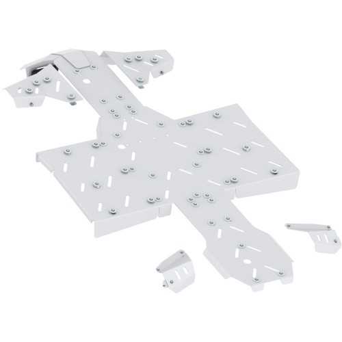Set completo skid plate (alluminio)