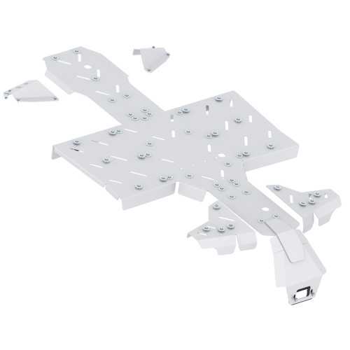 Set completo skid plate (alluminio)
