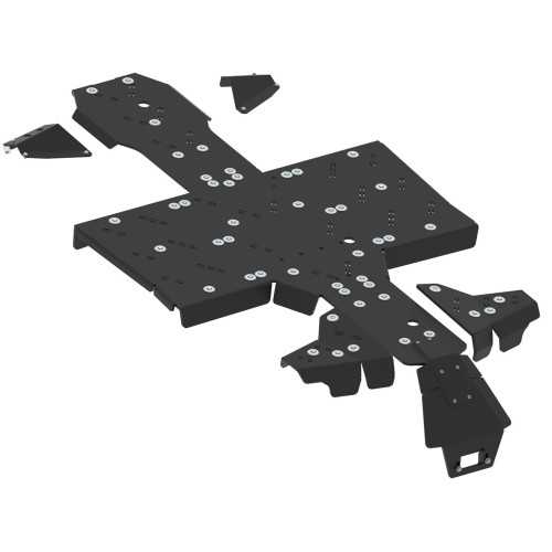 Set completo piastre paramotore (plastica)