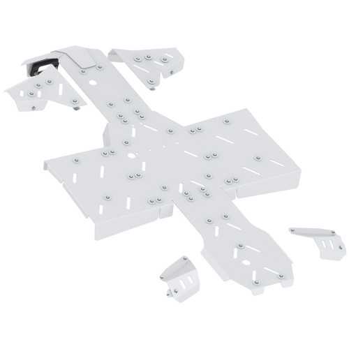 Set completo skid plate (alluminio):