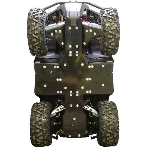 Set completo piastre paramotore (plastica)