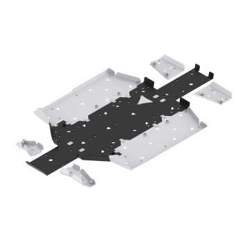 Set completo piastre paramotore (alluminio/plastica) 2