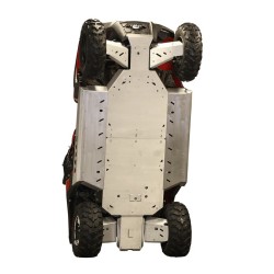 Set completo di piastre paramotore (alluminio): Polaris RZR 800