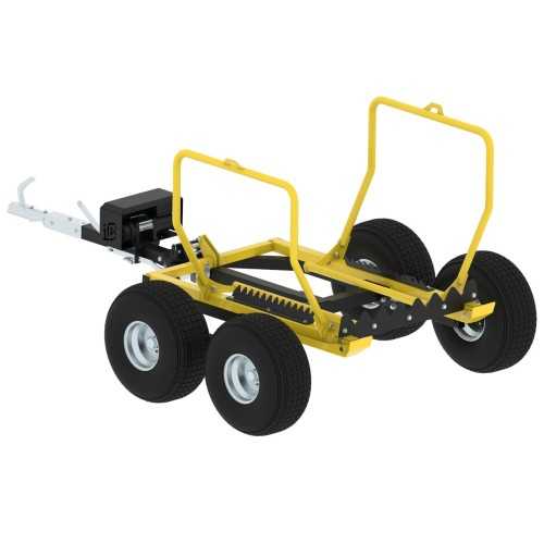 Silo e rimorchio per balle di fieno