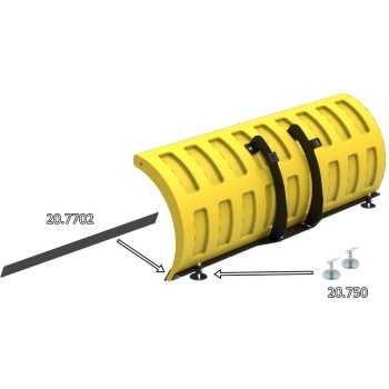 Lama in acciaio 1520 mm / 60 pollici