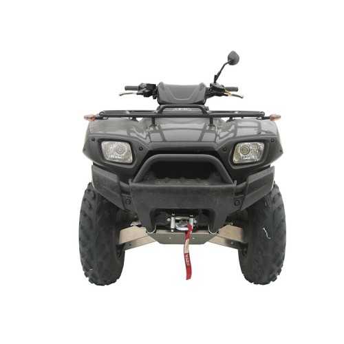 Set completo piastre paramotore (alluminio): Kawasaki KVF 650 Rigida