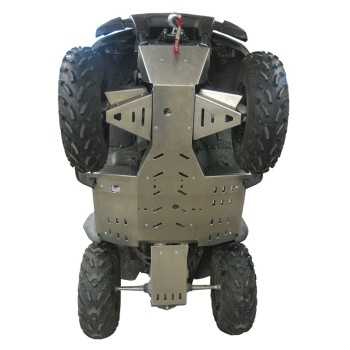 Set completo piastre paramotore (alluminio): Kawasaki KVF 650 Rigida