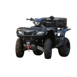 Set completo piastre paramotore (alluminio): Suzuki KingQuad 500/750 Axi (EPS)