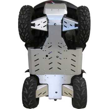 Set completo piastre paramotore (alluminio): Suzuki KingQuad 500/750 Axi (EPS)