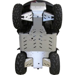 Set completo piastre paramotore (alluminio): Suzuki KingQuad 500/750 Axi (EPS)