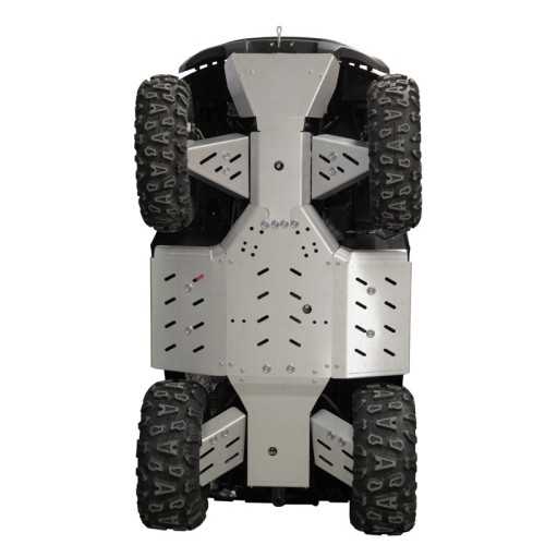 Set completo di piastre paramotore (alluminio): GOES 525 / 625