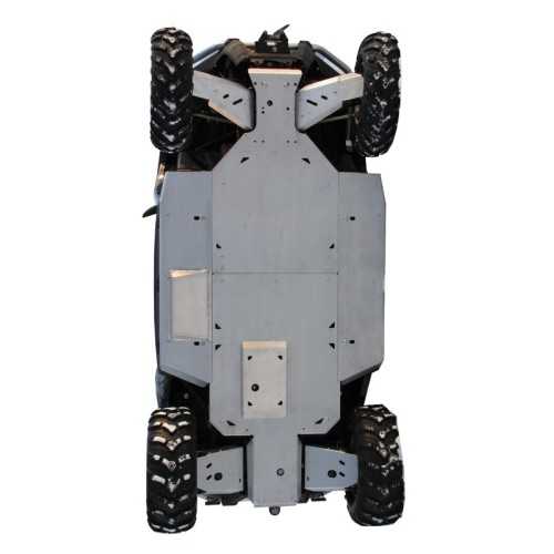 Set completo di piastre paramotore (alluminio): ZFORCE 600 (Z6)