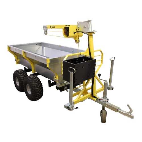 Contenitore portabagagli con supporto per motosega