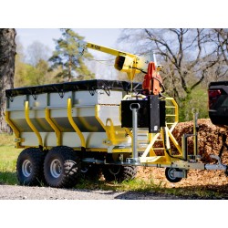 Contenitore portabagagli con supporto per motosega