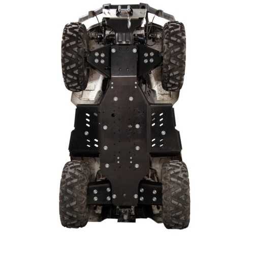 Set completo di piastre paramotore (plastica)