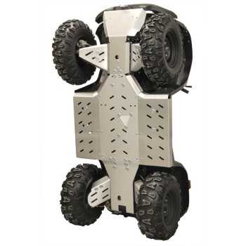 Set completo skid plate (alluminio)