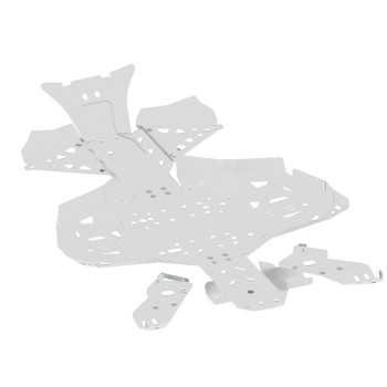 Set completo piastre paramotore (alluminio) 2