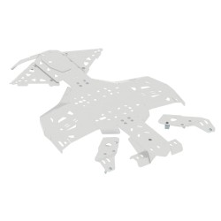 Set completo piastre paramotore (alluminio)